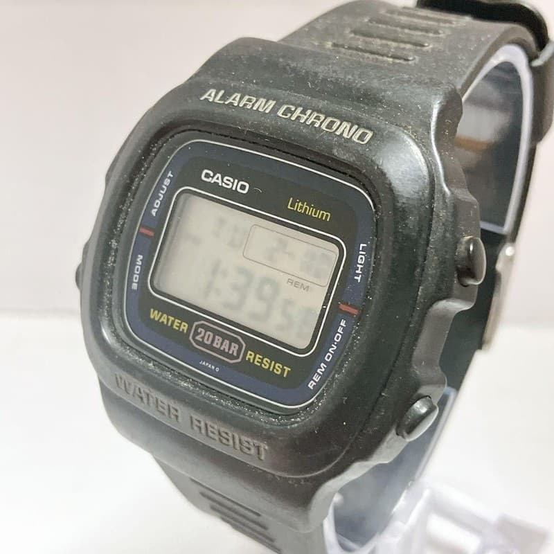 Rare Vintage Casio DW-310 Alarm Chrono Men’s Digital Sports Watch JDM 1990s