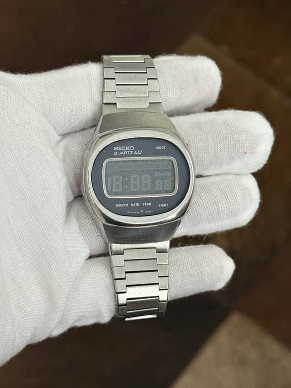 Rare Vintage Seiko Quartz LC 0654-5000 Men’s Digital Watch JDM 1970s - Repair