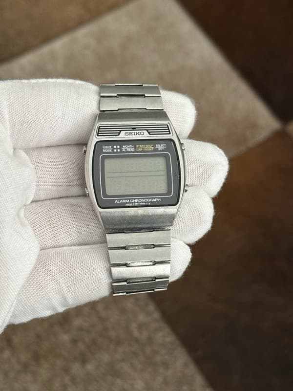 Rare Vintage Seiko A359-5000 Men’s Alarm Chronograph Digital Watch JDM - Repair