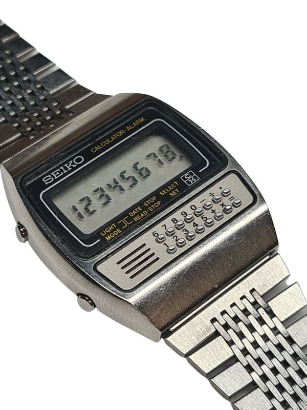 Rare Vintage Seiko Calculator Keyboard Digital Watch C359-5000 JDM 70s - Repair