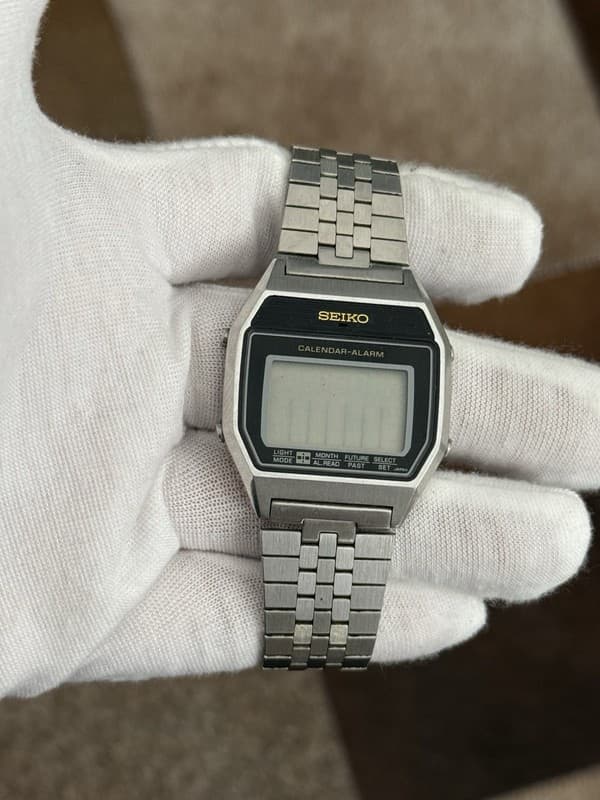 Rare Vintage Seiko A354-400B Calendar Alarm Men’s Digital Watch JDM 80s - Repair