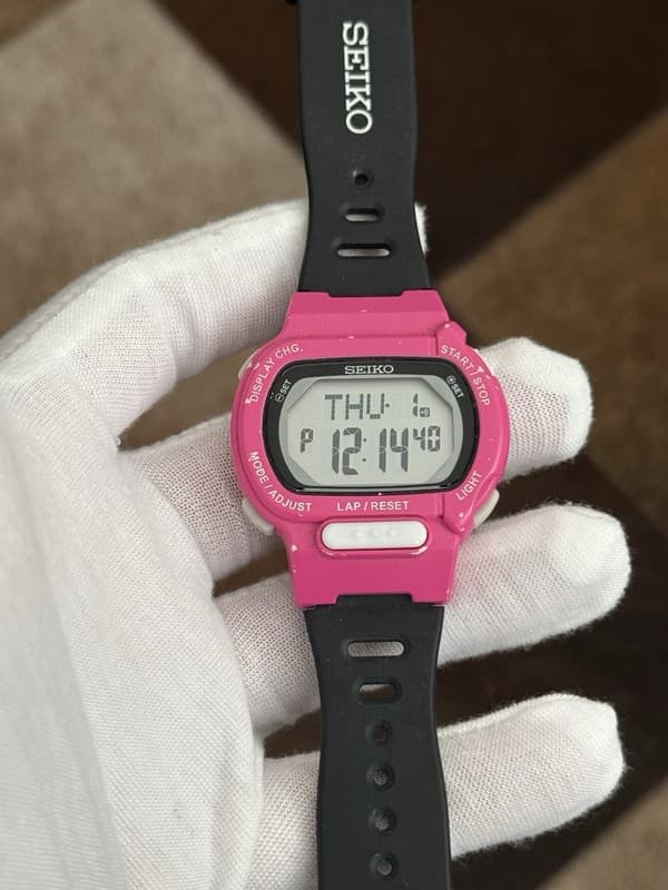 Rare Vintage Seiko Prospex Super Runners S603-00A0 Digital Fitness Watch JDM 90s