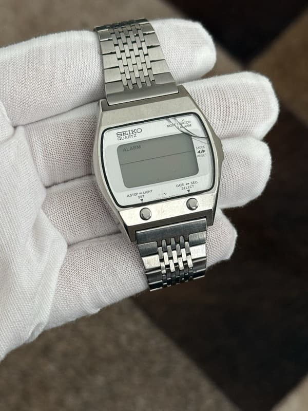 Rare Vintage Seiko A021-5000 Two-Button Men’s Digital LCD Watch JDM 70s - Repair