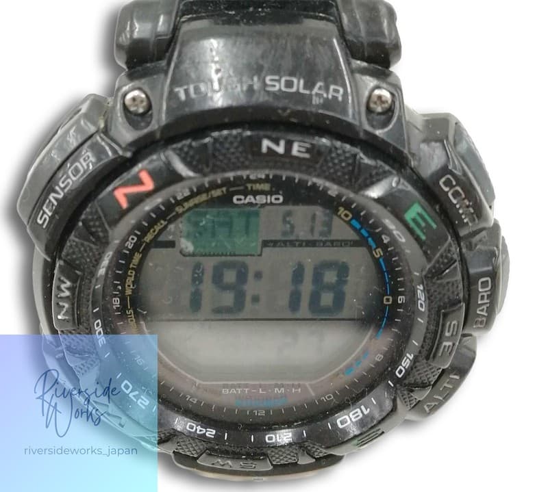 Rare Vintage Casio Pro Trek Tough Solar PRG-240 JDM Men’s Digital Sports Watch