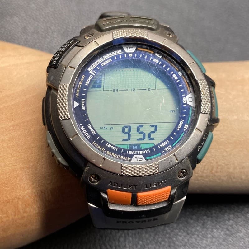 Rare Vintage Casio Pro Trek Tough Solar PRW-1000J Men’s Digital Sports Watch JDM