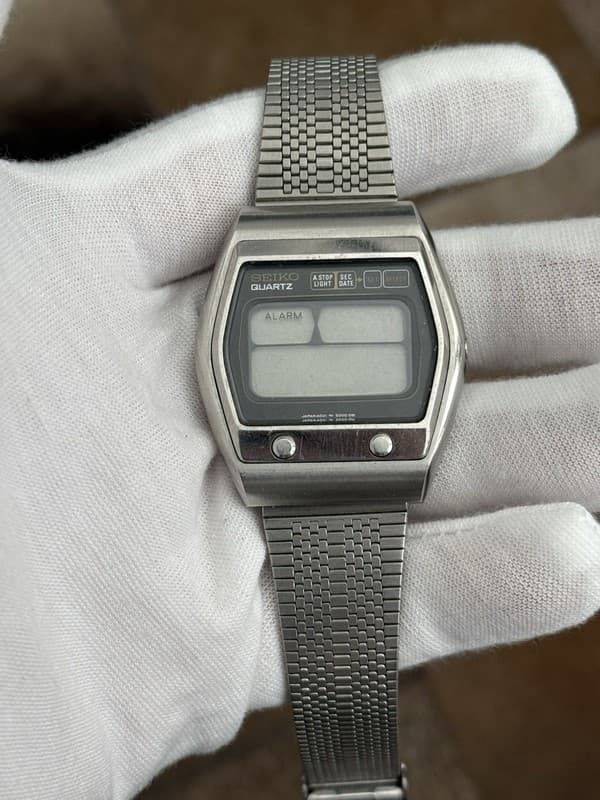 Rare Vintage Seiko Quartz LCD Men’s Digital Sports Watch A031-5000 JDM 1970s