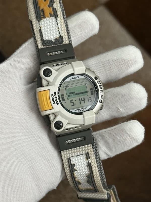 Rare Vintage Casio Cyber Max JG-310 Men’s Digital Game Watch Module 1456 JDM 90s