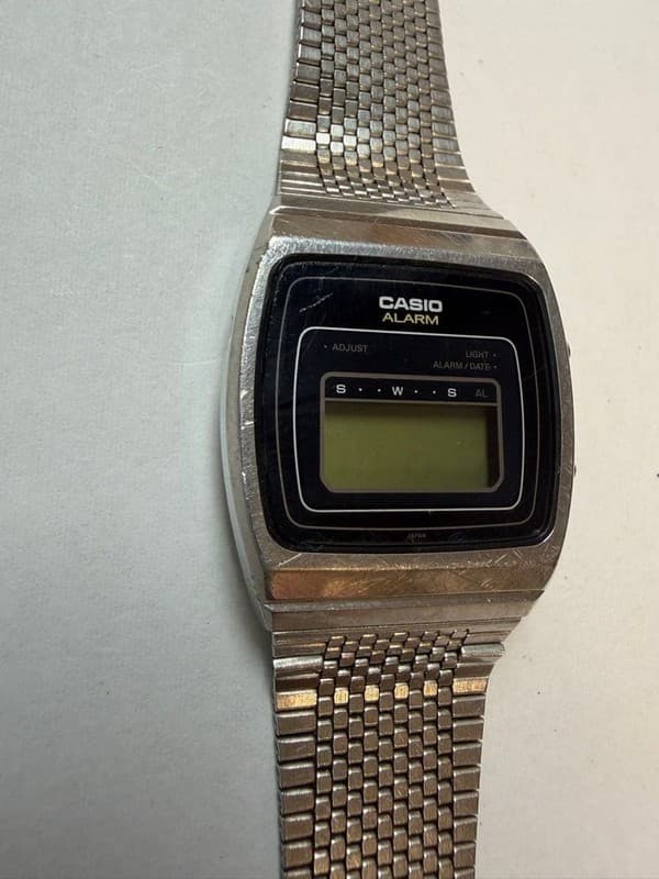 Rare Vintage Casio Casiotron 59CS-33 Men’s Digital Alarm Watch Module 59 JDM 70s