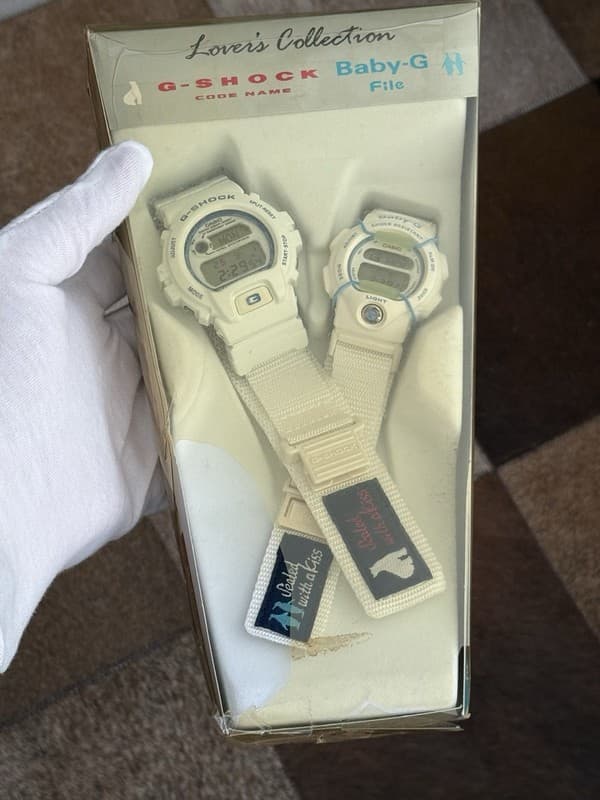 Rare Vintage Casio G-Shock & Baby-G Lover’s Collection Set LOV96-3 JDM 1990s