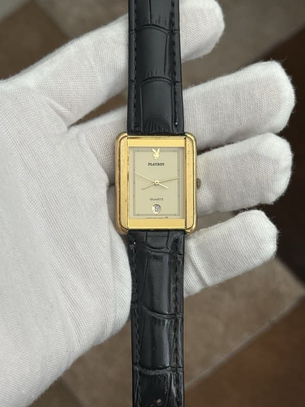 Rare Vintage Seiko x Playboy Y102-5330 Men’s Quartz Dress Watch JDM 1980s