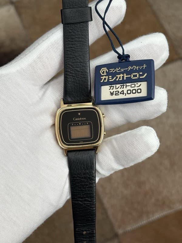 Rare Vintage Casio Casiotron 27CGL-16 Digital LCD Watch JDM 1970s