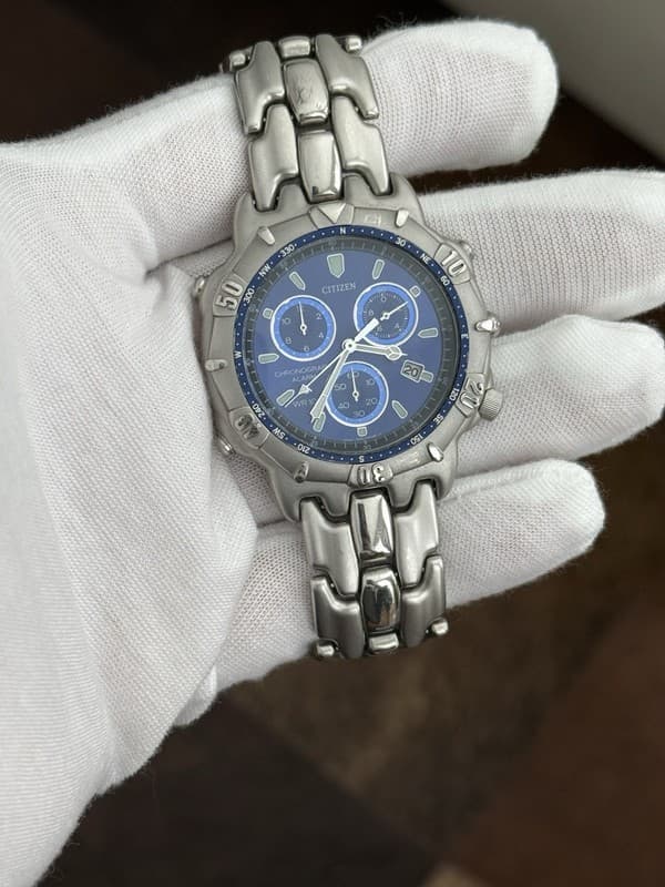 Vintage Citizen Promaster Chronograph Alarm Men’s Sports Watch 3510-352645 JDM