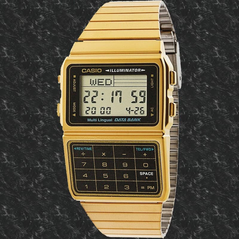 Rare Vintage Casio DBC-611G Men’s Digital Calculator Keyboard Watch JDM 1990s