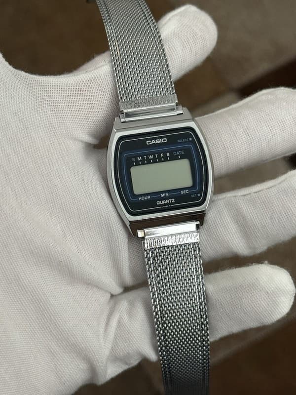 Rare Vintage Casio B821 Men’s Digital LCD Watch Module 244 JDM 1980s
