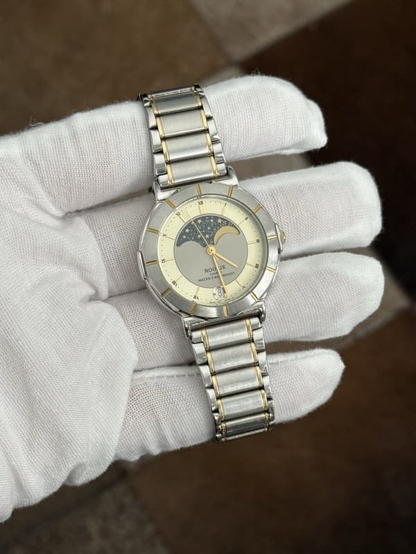 Rare Vintage Casio Rookie RKM-371 Moon Phase Calendar Men’s Watch JDM 1980s