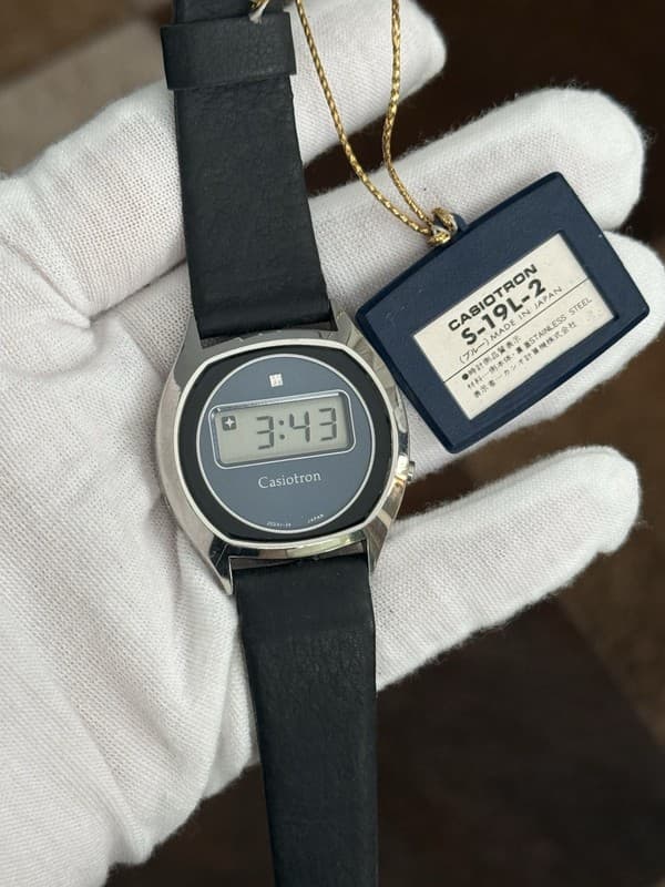 NOS Casio Casiotron S-19 Men’s Digital Watch JDM 1970s