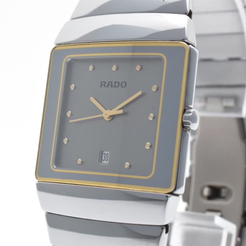 Vintage Rado DiaStar High Tech Ceramics 152.0332.3 Men’s Quartz Dress Watch
