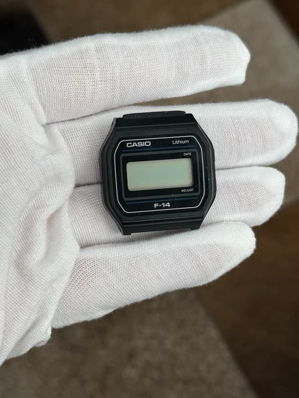 Rare Vintage Casio F-14 Men’s Digital Sports Watch JDM 1980s Module 695