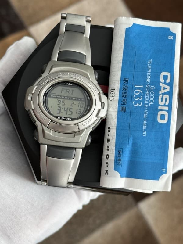 NOS Rare Vintage Casio G-Shock G-Cool GT-008 Men’s Digital Sports Watch JDM 90s