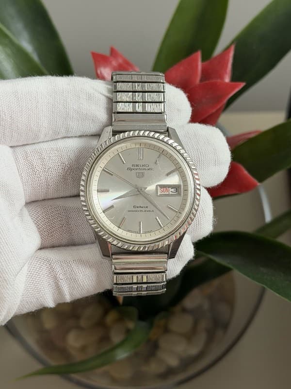 Rare Vintage Seiko Sportsmatic Deluxe 7618-7040 Men’s Sports Dress Watch JDM 60s