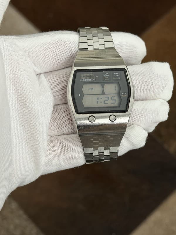 Rare Vintage Seiko Quartz LC 0634-5001 Men’s Digital Sports Watch JDM 1970s