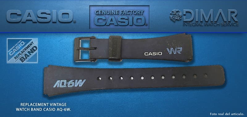 Rare Vintage Casio Quartz AQ-6W Men’s Ana-Digi Watch JDM 1980s Module 308
