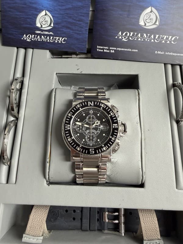 Aquanautic King Cuda 300 TTS Chronograph Diver Men’s Sports Watch KCH0290