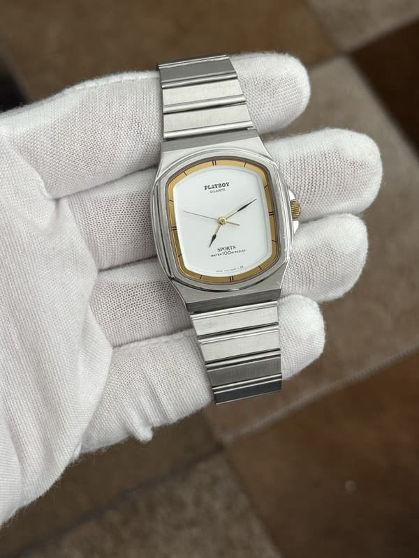 Rare Vintage Seiko x Playboy Y101-5180 Sports Quartz Men’s Dress Watch JDM 1980s