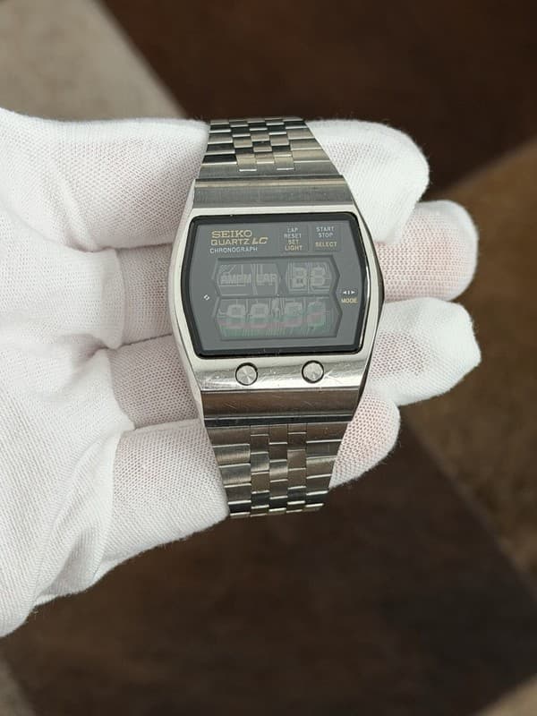 Rare Vintage Seiko Chronograph 0634-5001 Men’s Digital Sports Watch JDM 1970s
