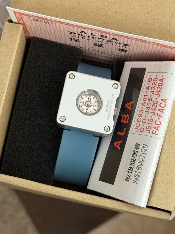NOS Rare Vintage Alba Neatnik AMXT003 Men’s Aluminum Quartz Sports Watch JDM 90s