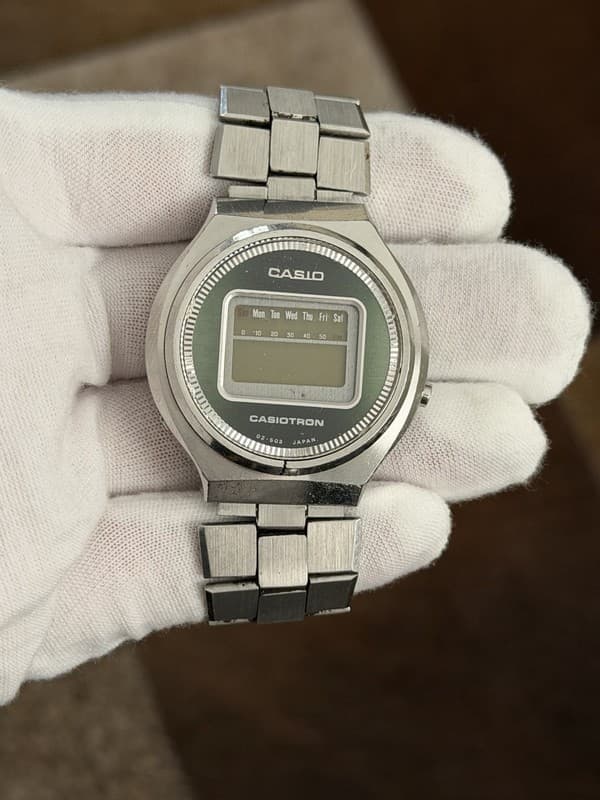 Rare Vintage Casio Casiotron 02-501 Men’s Digital Sports Watch JDM 1970s