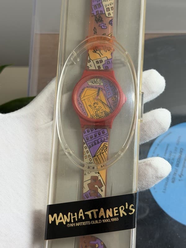 NOS Rare Vintage Casio Manhattaner’s MP-500 NY Artists Guild Quartz Watch 1990s
