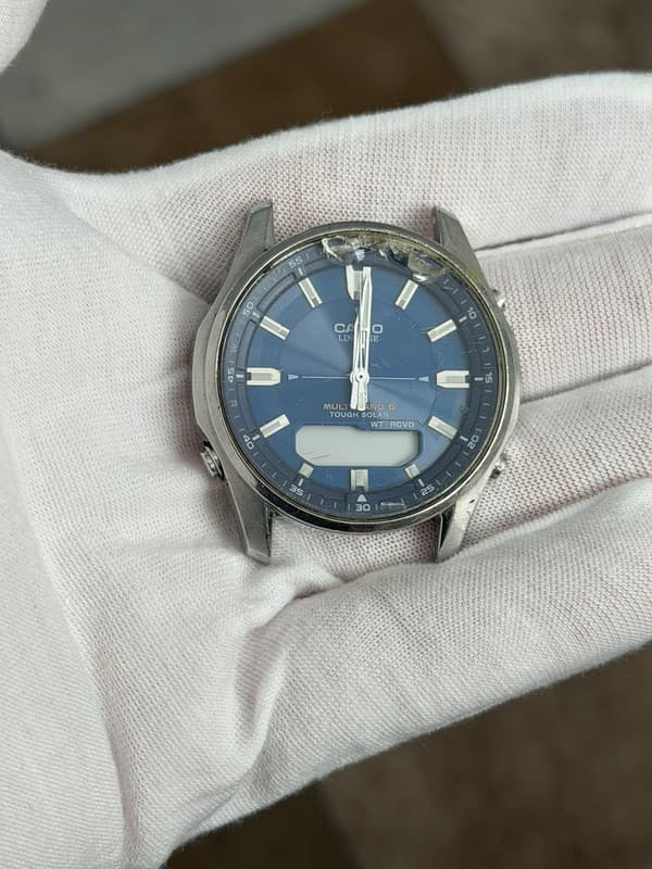 Rare Vintage Casio Lineage Wave Ceptor LCW-M100 Solar Atomic Radio Watch JDM 90s