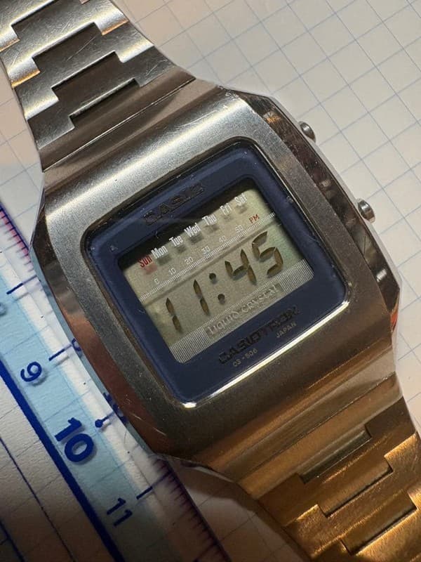 Rare Vintage Casio Casiotron 03-502 Men’s Digital Sports Watch JDM 1970s