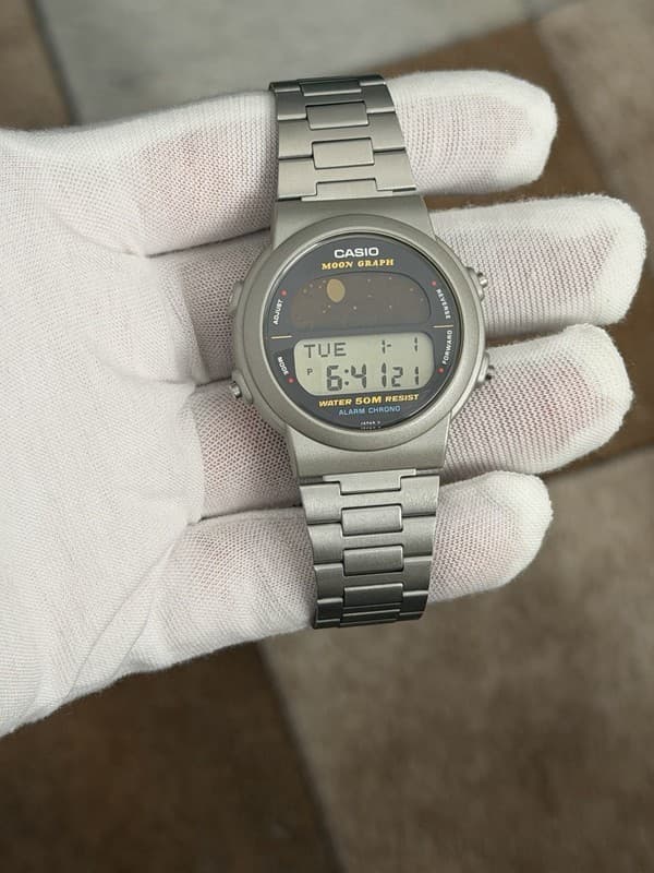 Rare Vintage Casio Moon Graph GMW-60 Men’s Digital Sports Watch JDM 1980s