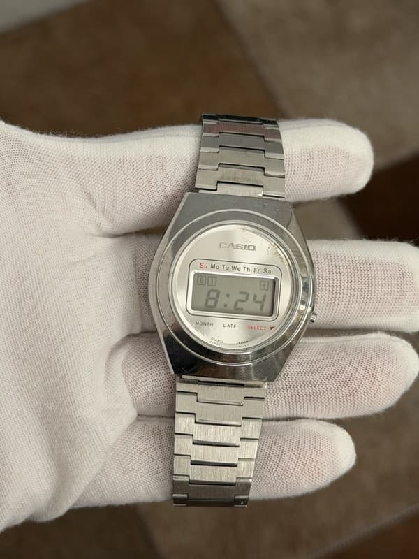 Rare Vintage Casio Casiotron R-15 Men’s Digital Sports Watch JDM 1970s