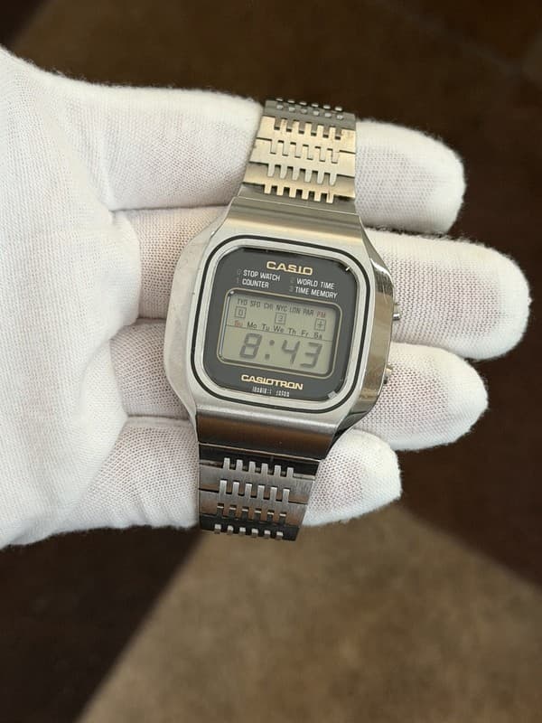 Rare Vintage Casio Casiotron X-1S S-14 Men’s Digital Sports Watch JDM 1970s