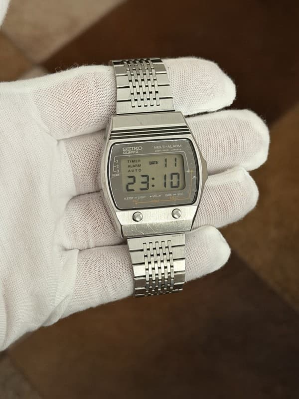 Rare Vintage Seiko Quartz Multi-Alarm A029-4000 Digital Sports Watch JDM 1970s