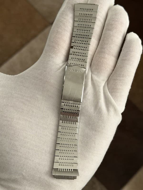 Rare Vintage Casio Casiotron Stainless Steel Watch Band JDM 1970s