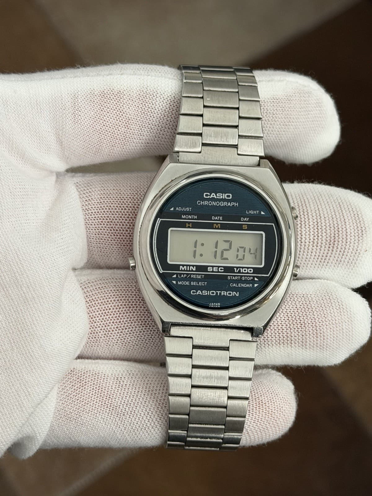 Rare Vintage Casio Casiotron 38CR-12A Men’s Digital Sports Watch JDM 1970s
