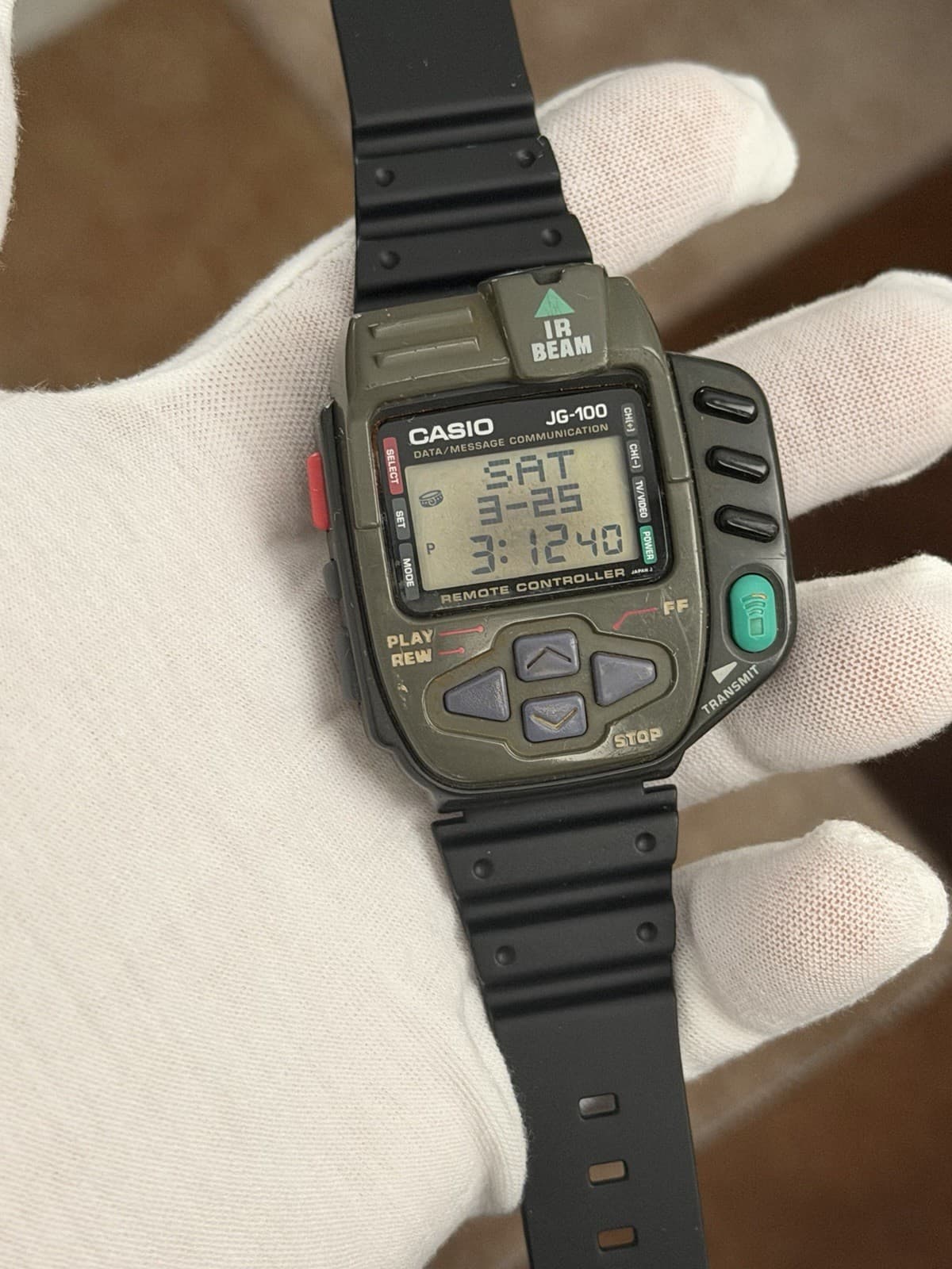 Rare Vintage Casio Super Cyber Cross JG-100 Men’s Digital Game Watch JDM 1990s