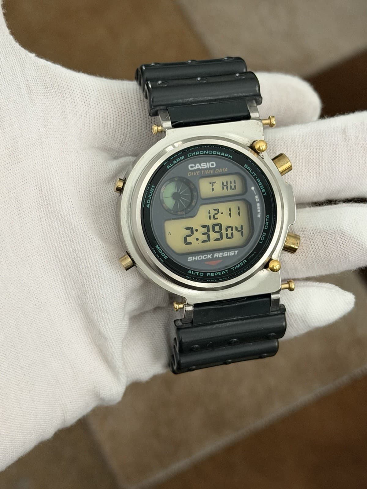 Rare Vintage Casio G-Shock 1st Generation Frogman DW-6300 Digital Sports Watch