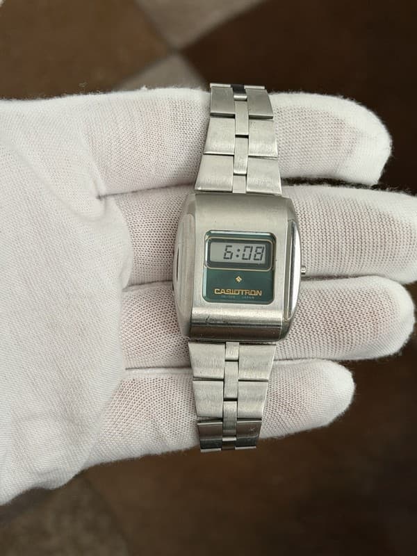 Rare Vintage Casio Casiotron 06-504 Digital Sports Watch JDM 1970s