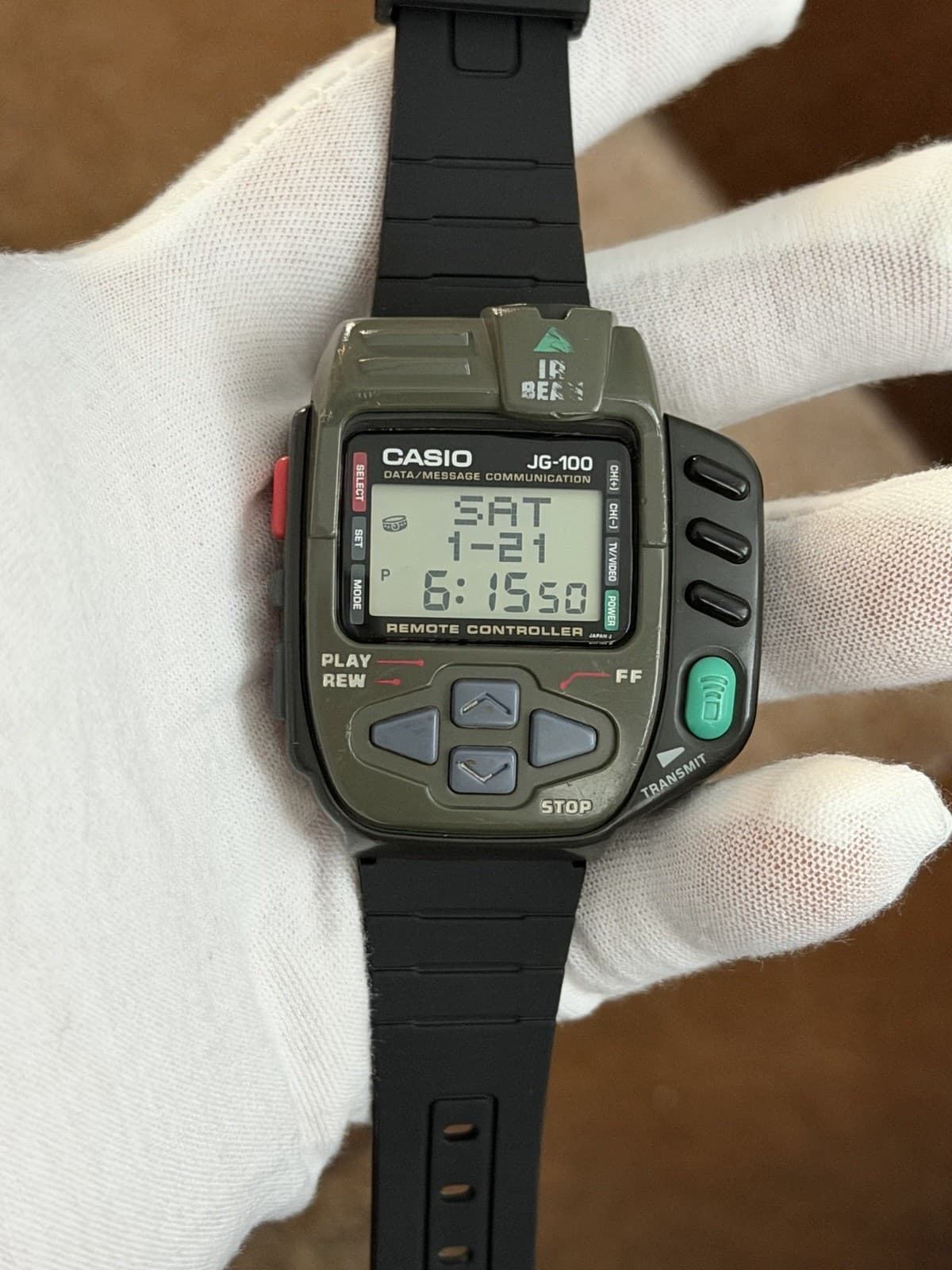 Rare Vintage Casio Super Cyber Cross JG-100 Men’s Digital Game Watch JDM 1990s