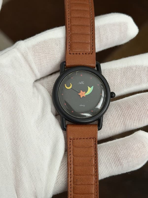 Rare Vintage Alba Quartz Y101-6010 Planetary Men’s Watch JDM 1980s