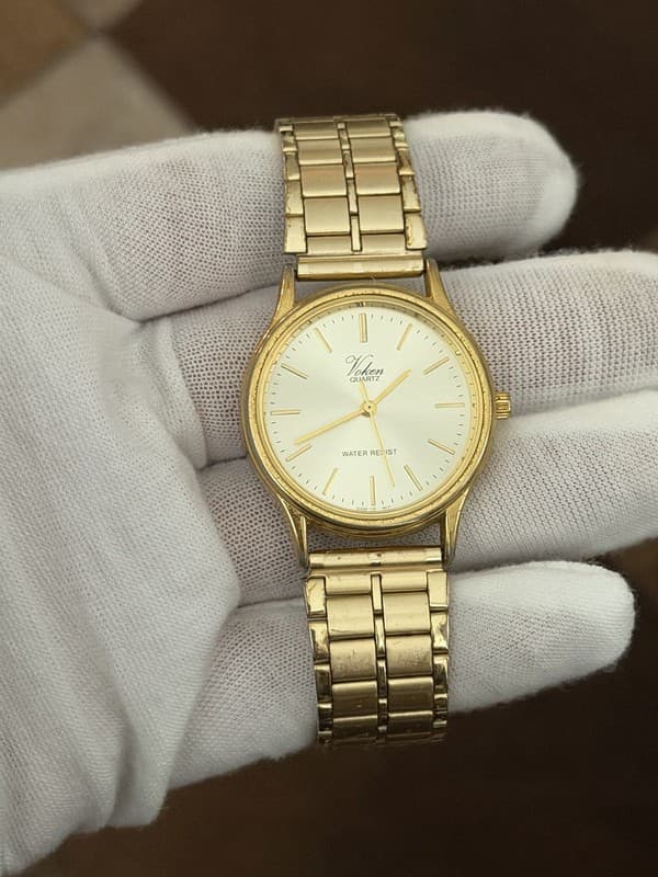 Rare Vintage Citizen Q&Q Voken Men’s Classic Quartz Dress Watch JDM 1980s