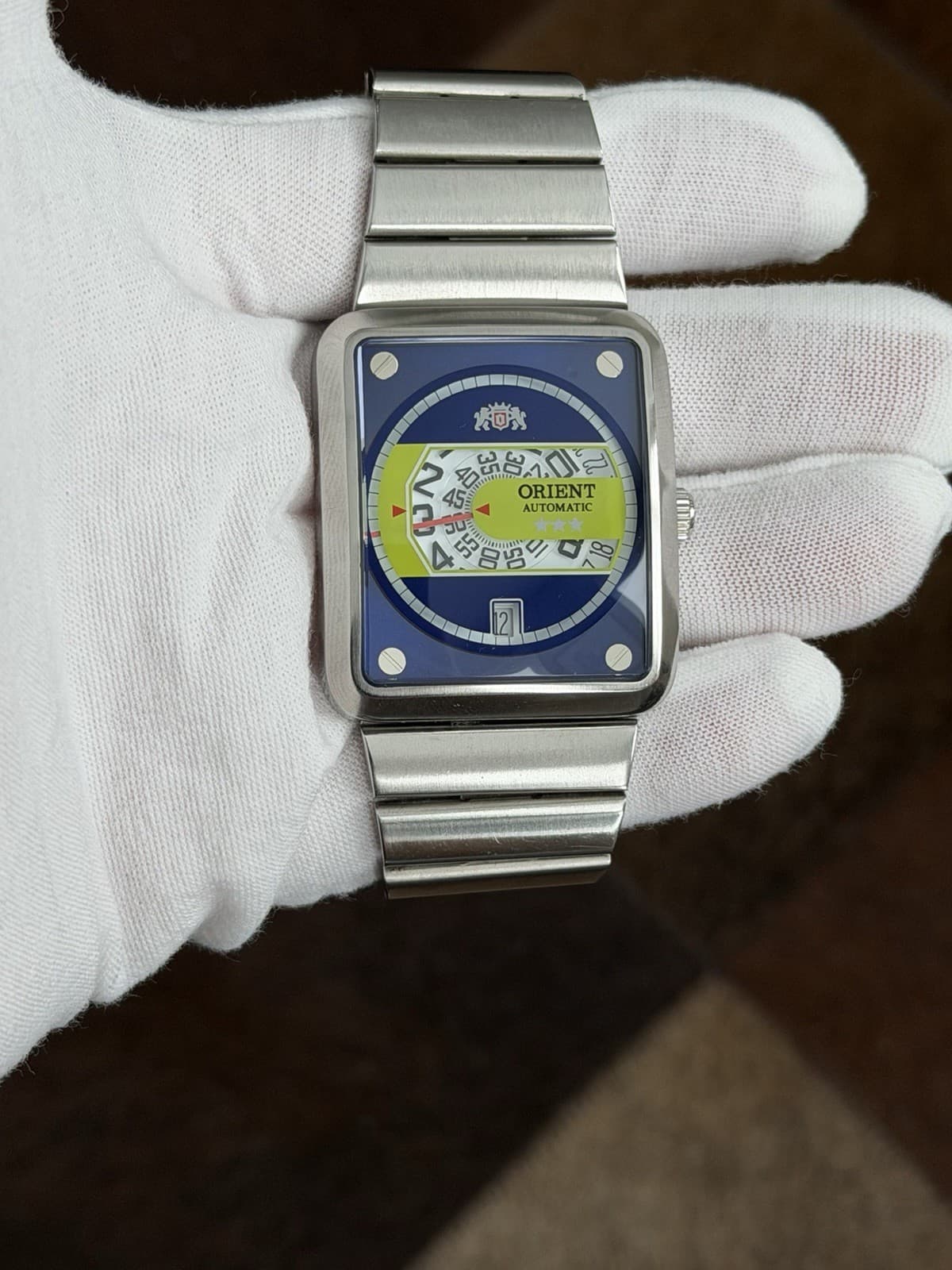 Rare Vintage Orient Jump Hour ERAM-C0 Men’s Automatic Dress Watch JDM 1990s