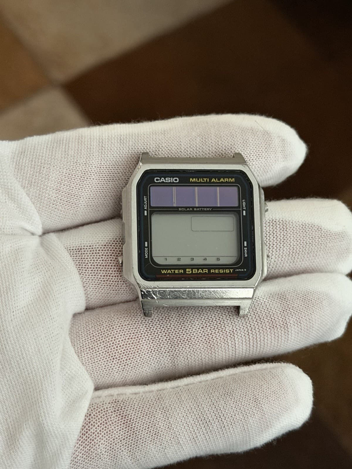 Rare Vintage Casio WL-50 Men’s Solar Digital Sports Watch JDM 1980s Module 617
