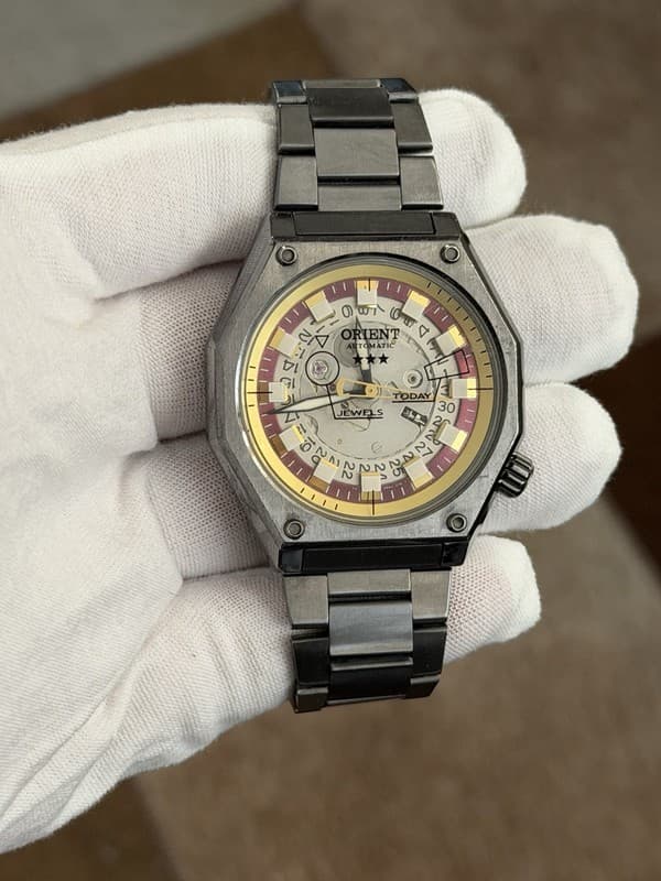 Rare Vintage Orient ERAJ-D0 Men’s Automatic Dress Sports Watch JDM 1990s
