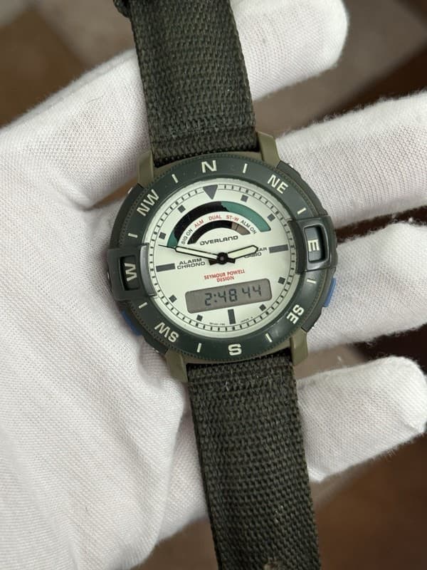 Casio Overland AW-900 Seymour Powell Design Men’s Ana-Digi Sports Watch JDM 80s